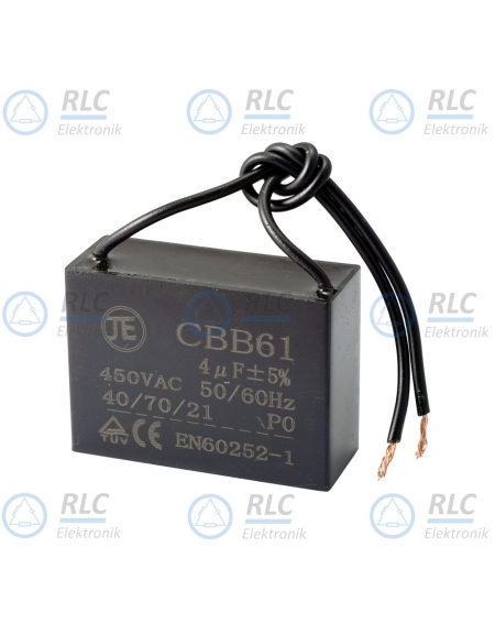 Kond. rozruchowy 20uf/450VAC 5% CBB61 JE