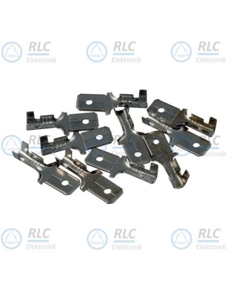 Konektor płaski męski  6.3mm - [10szt]