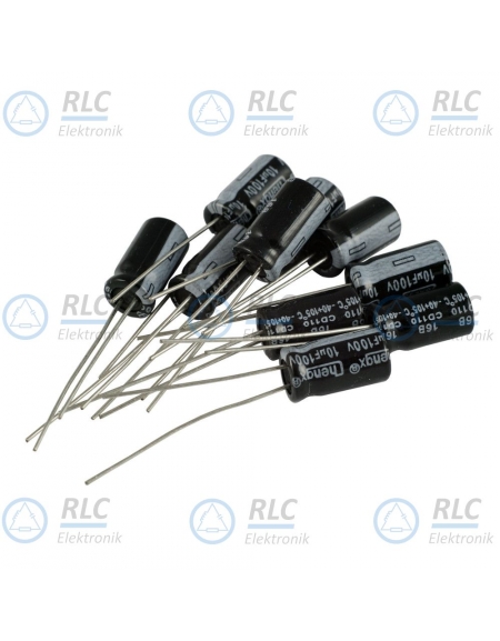 Kondensator elektrolityczny  10uF 100V - [10szt]